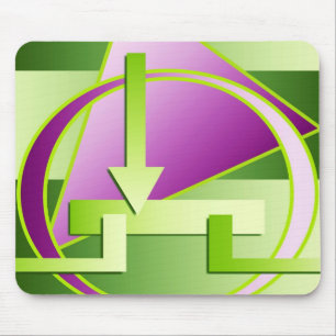 Digitaler Kunstdruck "Schaltplan" Mousepad