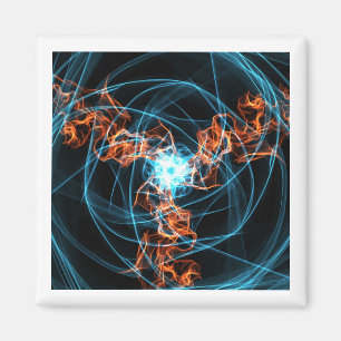 Digitaler Kunstmagnet "Totality" von Joe Mastrofil Magnet