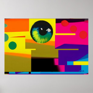 Digitaler Salt Ken Gage Surrealismus Poster