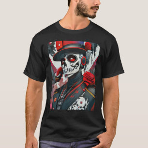 Digitaler Schädelsoldat T-Shirt