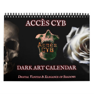 Digitaler Vanitas-Wandkalender – Horizontal Kalender