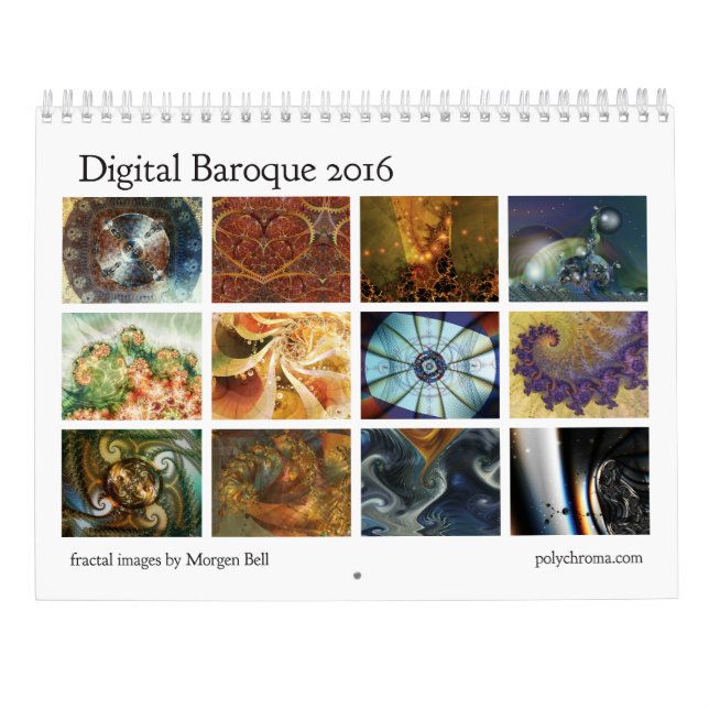 Digitales Barock 2016 - Kalender (Rückseite)