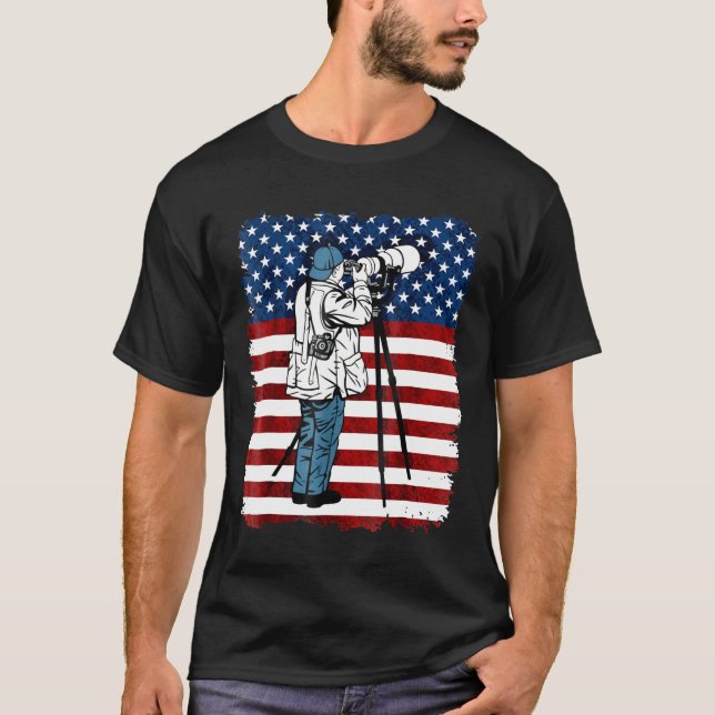 Digitales DSLR-Kameratshirt für Fotografen T-Shirt (Vorderseite)