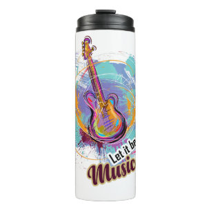 Digitales Gitarrendesign Thermosbecher