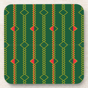 Digitales Grünbuch Zigzag Lines - 72729 Getränkeuntersetzer