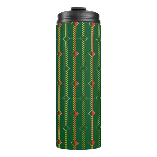 Digitales Grünbuch Zigzag Lines - 72729 Thermosbecher (Vorderseite)