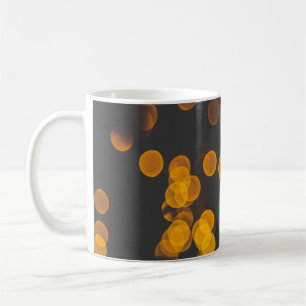 Digitales Hintergrundbild von Bokeh Kaffeetasse