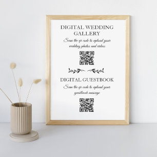 digitales Hochzeitsalbum & Gästebuch qr-Code-Trend