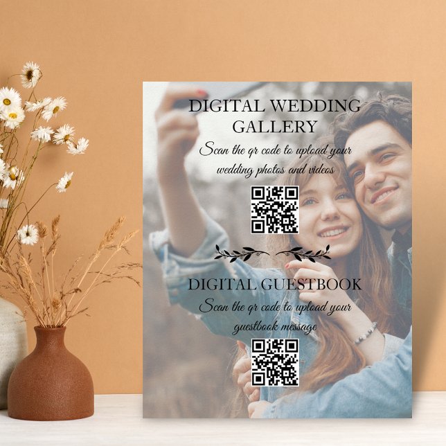 digitales Hochzeitsalbum & Gästebuch qr Foto (Von Creator hochgeladen)