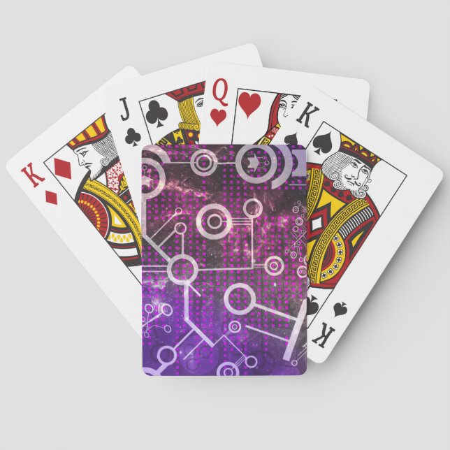 Digitales Universum Spielkarten (Rückseite)