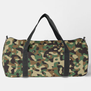 Digitales Wald-Militärtarnmuster Duffle Bag