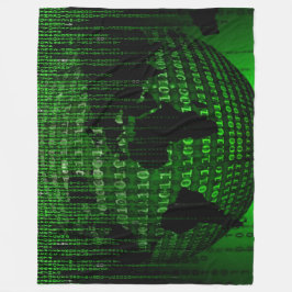 DIGITALGLOBE FLEECEDECKE