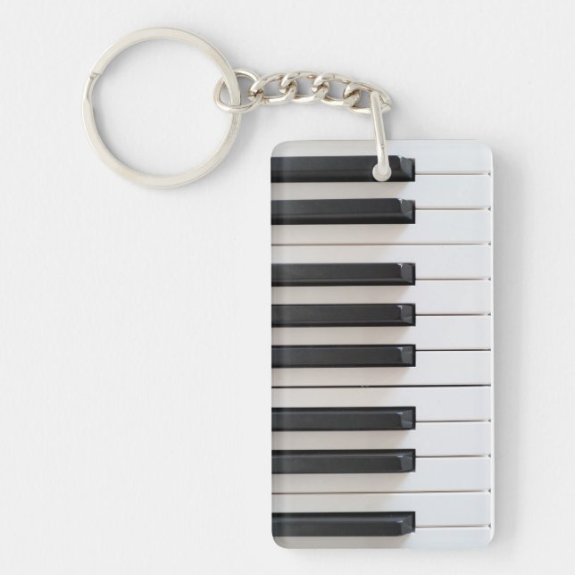 Digitalpiano-Tastatur Schlüsselanhänger (Vorderseite)