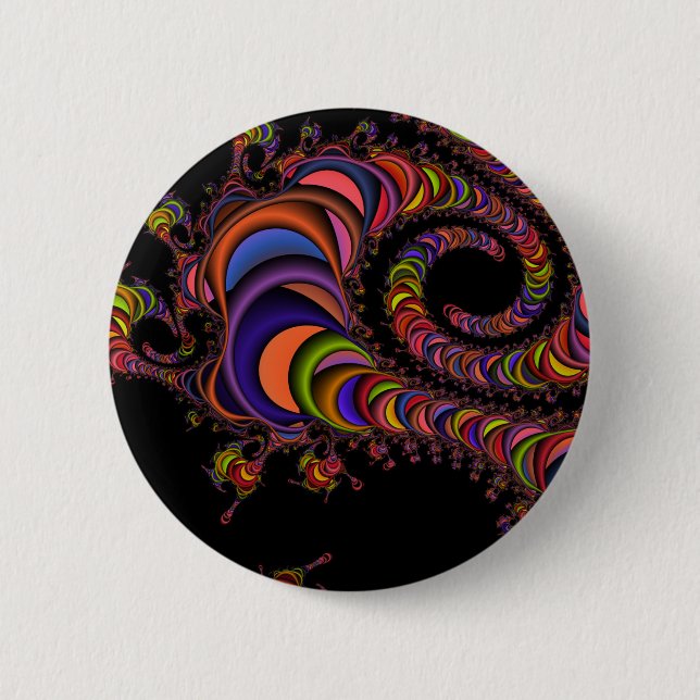 Digitalwurm Button (Vorderseite)