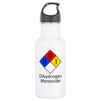 Dihydrogen-Monoxyd Edelstahlflasche