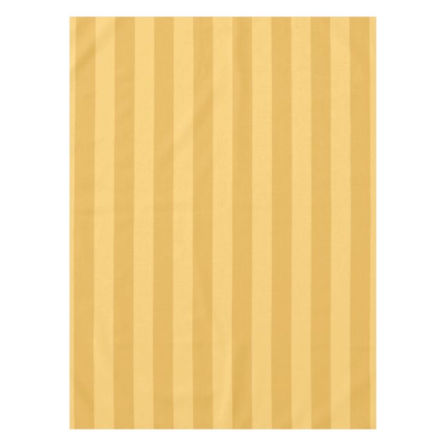 Dijon Canary Yellow Strip Tischdecke (Vorderseite)