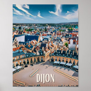 Dijon Foto Vintage Poster