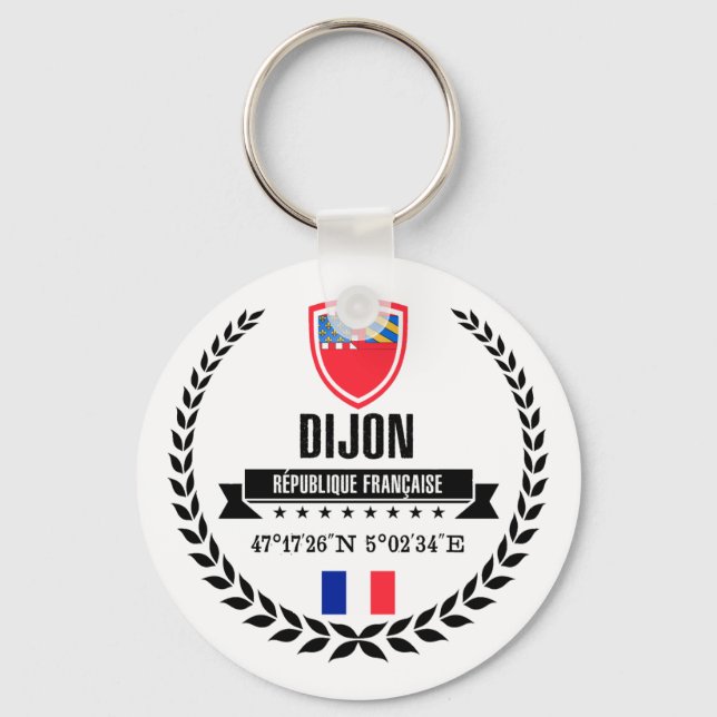 Dijon Schlüsselanhänger (Vorderseite)