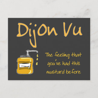 Dijon Vu Postkarte