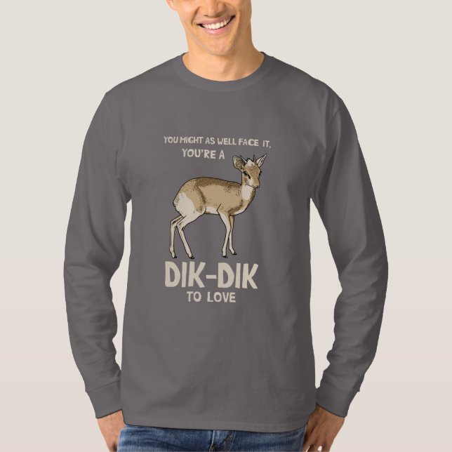 Dik-Dik zur Liebe T-Shirt (Vorderseite)