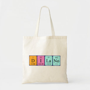 Dilano Periodenname Totbeutel Tragetasche