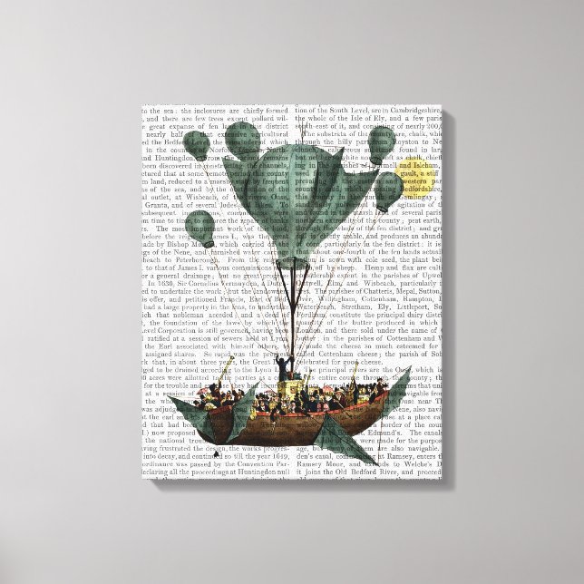 Diligenza Per La Luna Leinwanddruck (Vorderseite)