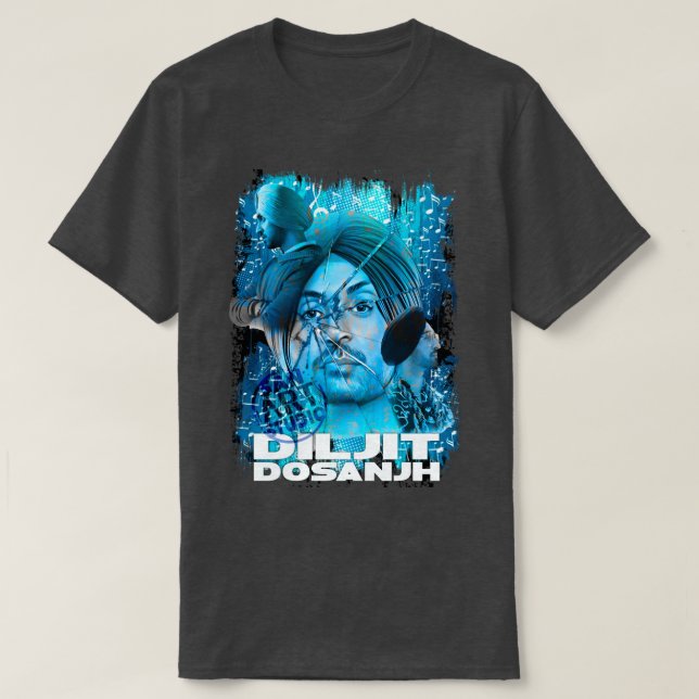 Diljit Dosanjh artwork 4 T-Shirt (Design vorne)