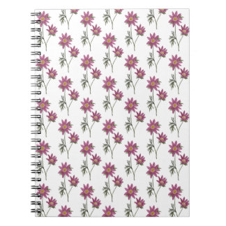 Dill Daisy Carnet Motif blanc