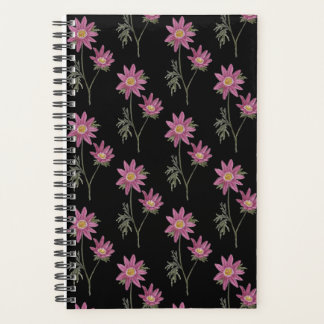 Dill Daisy Planner - Motif noir