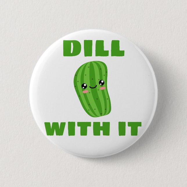 Dill damit button (Vorderseite)