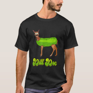 Dill Doe Lustige Pickle Deer oder Rentiere Männer T-Shirt