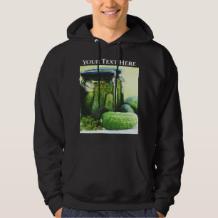 Dill eingelegte Gurken Gewürzgurken Vegan Vegetari Hoodie