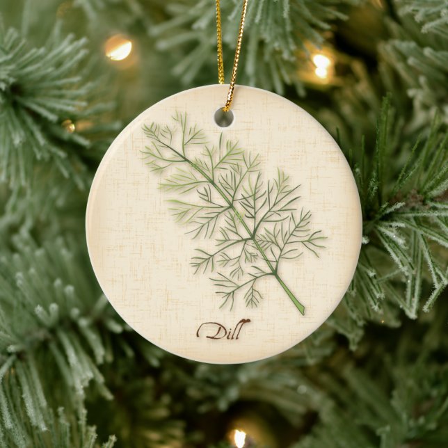Dill Herb Ornament (Baum)