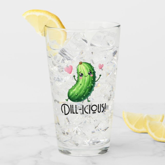 Dill-icous Glas (Vorderseite Ice)