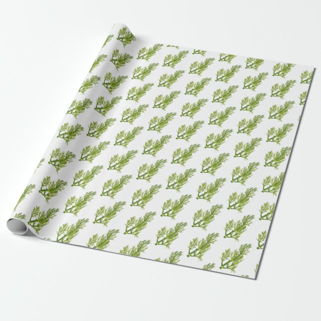 Dill Kunst Geschenkpapier (Ungerollt)