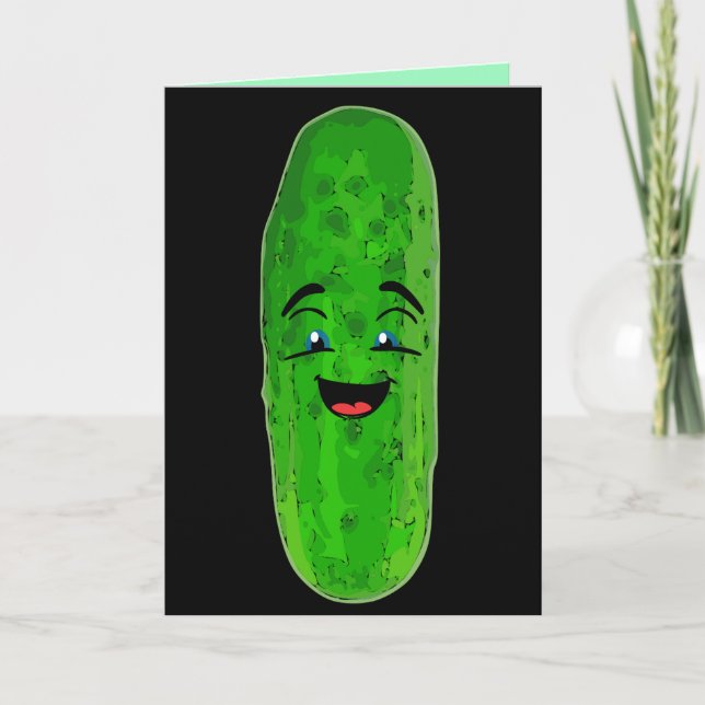 DILL PICKLE BIG DILL BIRTHDAY FUNNY CARDS KARTE (Vorderseite)