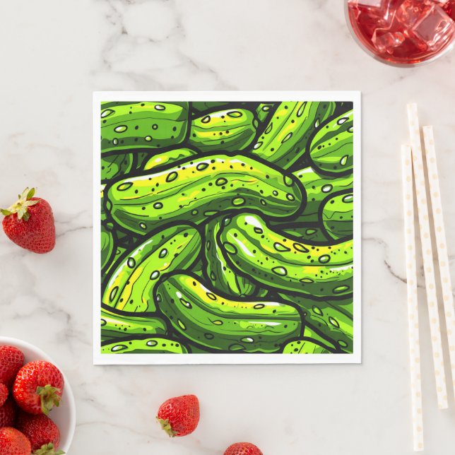 Dill Pickle Serviette (Beispiel)