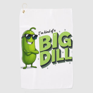Dill Pickles Lovers Gift - Funny Cartoon Designs Golfhandtuch