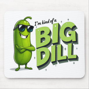 Dill Pickles Lovers Gift - Funny Cartoon Designs Mousepad