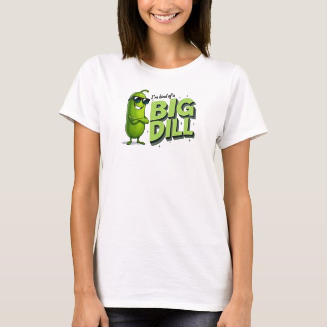 Dill Pickles Lovers Gift - Funny Cartoon Designs T-Shirt (Vorderseite)