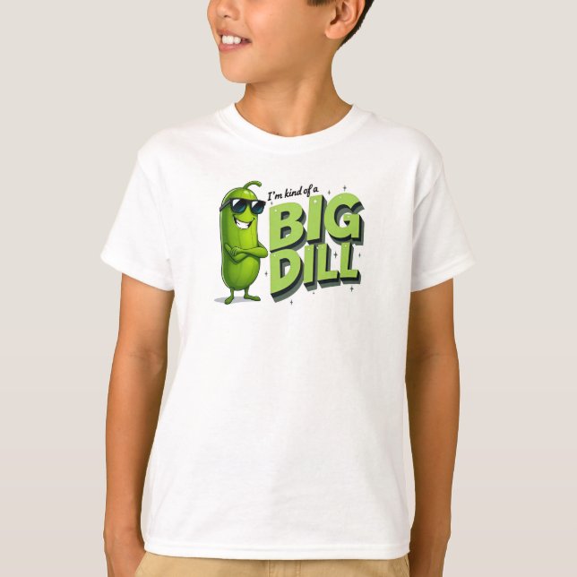 Dill Pickles Lovers Gift - Funny Cartoon Designs T-Shirt (Vorderseite)