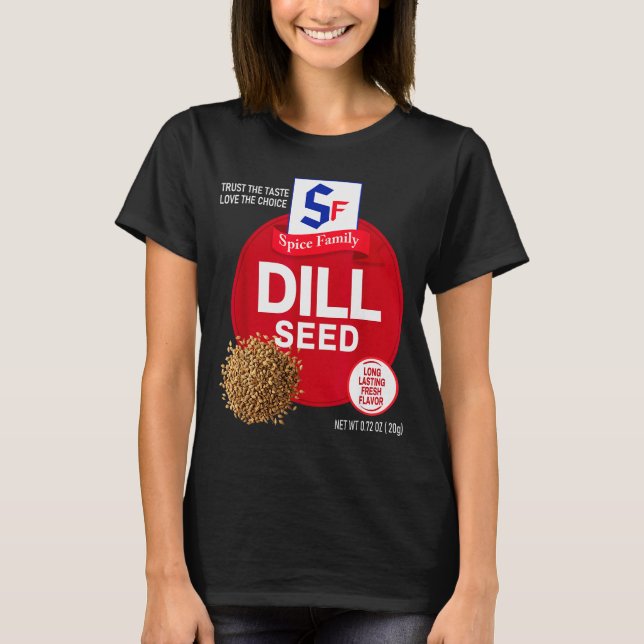 Dill Seed Halloween Sce Costume Group Matching  T-Shirt (Vorderseite)
