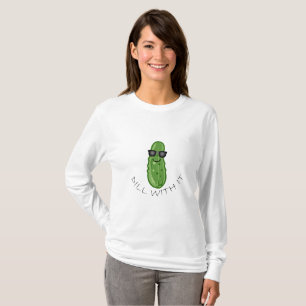 Dill with It Design - Basic Long Sleeve T - Shirt