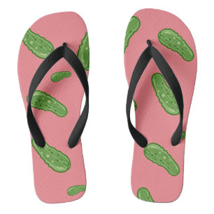 Dill with it Design - Erwachsene Flip Flops, breit Flops