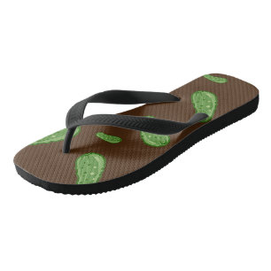 Dill with it Design - Erwachsene Flip Flops, breit Flops