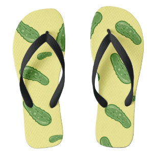Dill with it Design - Erwachsene Flip Flops, breit Flops