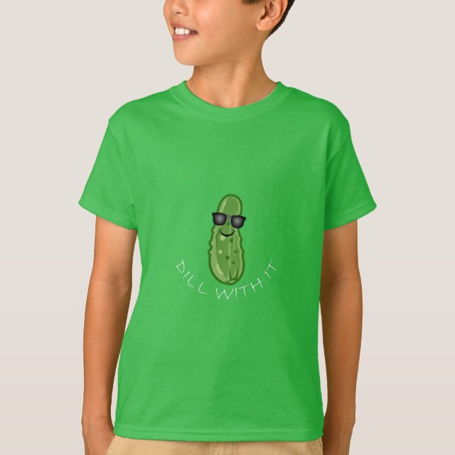 Dill with IT Design - Kids's Basic T - Shirt (Vorderseite)