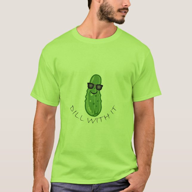 Dill with It Design - Men's Basic T - Shirt (Vorderseite)