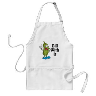 Dill with it - Pickle Puppe Schürze