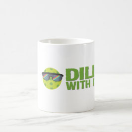 "Dill with It" Pickleball-Tasse Kaffeetasse